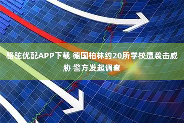 骆驼优配APP下载 德国柏林约20所学校遭袭击威胁 警方发起调查