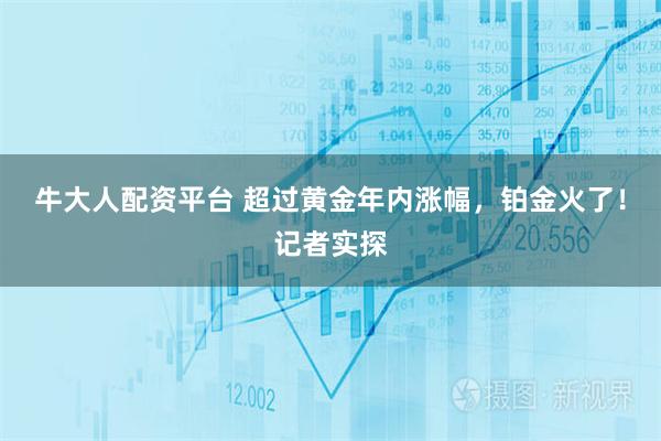 牛大人配资平台 超过黄金年内涨幅，铂金火了！记者实探
